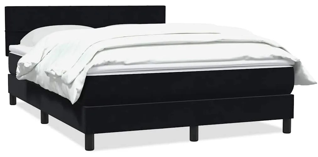 ΚΡΕΒΑΤΙ BOXSPRING ΜΕ ΣΤΡΩΜΑ ΜΑΥΡΟ 1140X210 ΕΚ. ΒΕΛΟΥΔΙΝΟ 3316211