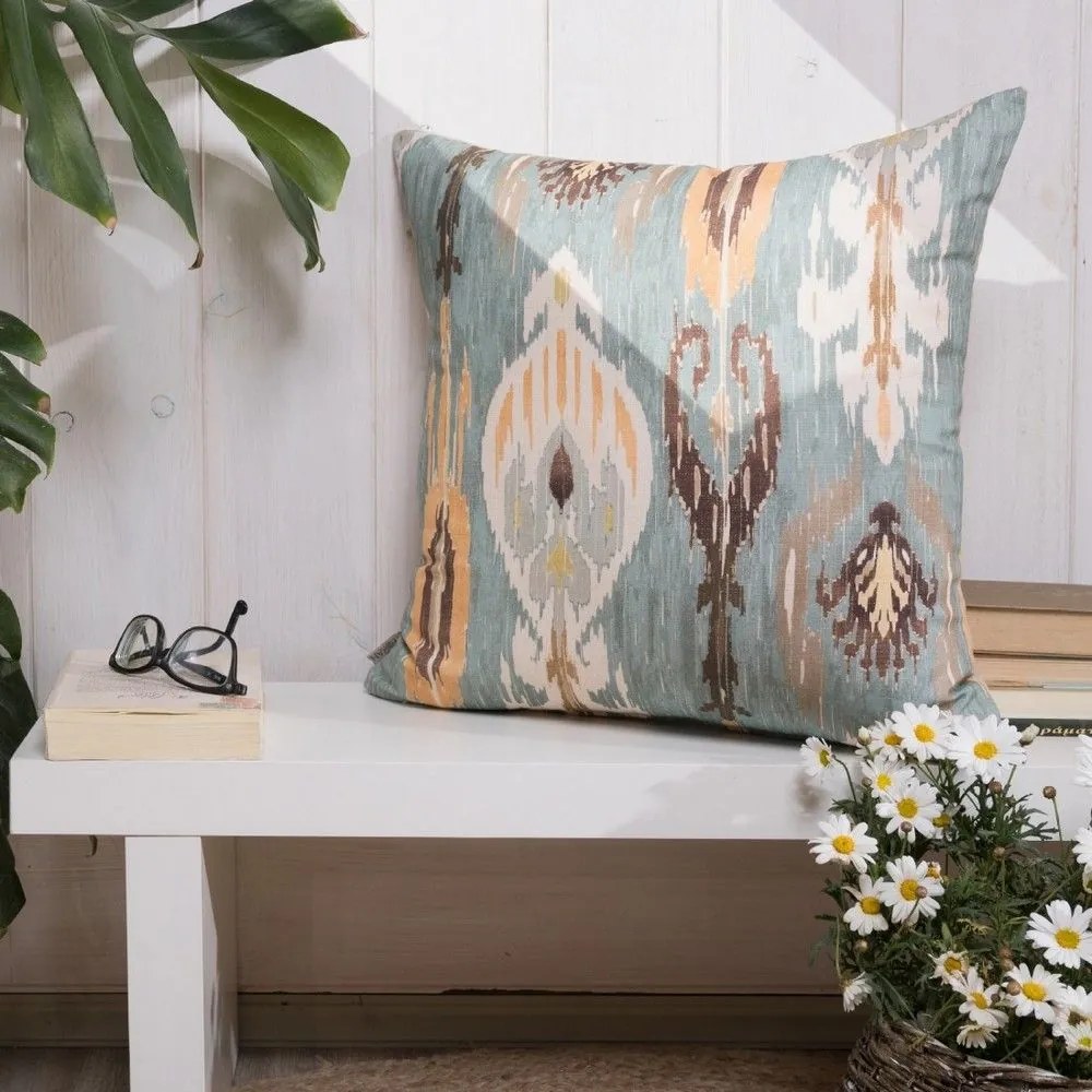 Μαξιλαροθήκη Διακοσμητική Negron Multi Teoran 50X50 Cotton-Polyester