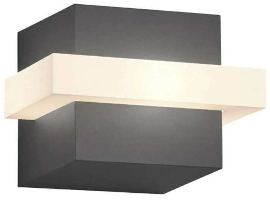 Φωτιστικό Τοίχου - Απλίκα Mitchell 273360142 7,5W Led 14x10cm Anthracite Trio Lighting