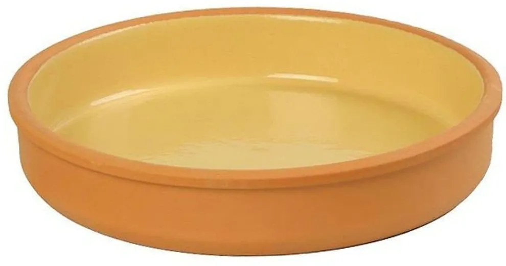 Πυρίμαχο Σκεύος Terracotta NAK130K10-1 Φ23x4cm Yellow Espiel Ceramic
