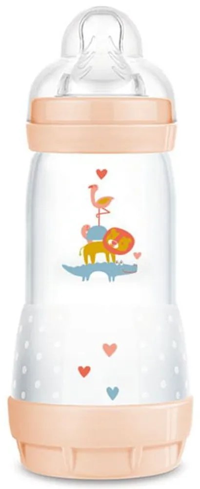 Μπιμπερό Easy Start Anti-Colic Better Together 356SG 320ml 4+ Μηνών Nude Mam 320ml Silicon,Plastic