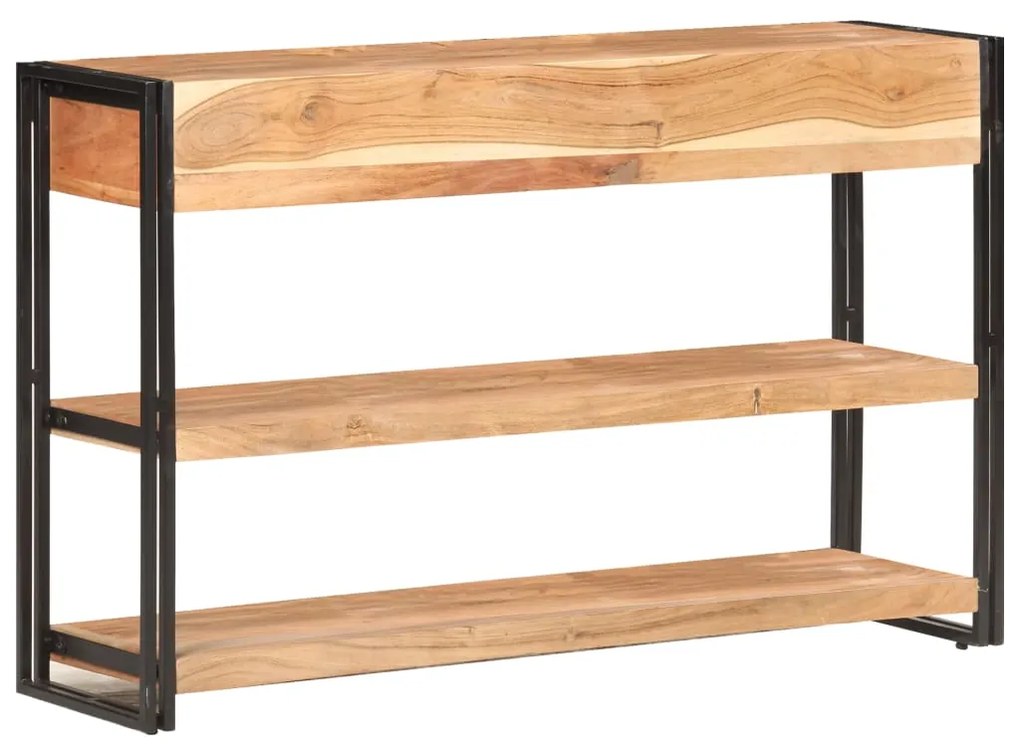 vidaXL Κονσόλα 120 x 30 x 75 εκ. από Μασίφ Ξύλο Ακακίας