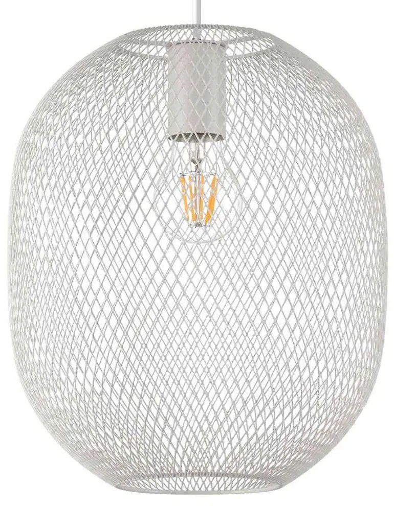 Φωτιστικό Οροφής Net 317274 Φ24,5x53,2/233,2cm 1xE27 42W White Ideal Lux