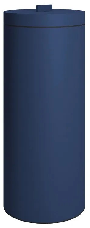 Καλάθι Απλύτων Ανοξείδωτο Matt Navy Blue 26x60εκ.-30ltr Pam &amp; Co 2560-203