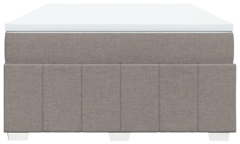 ΚΡΕΒΑΤΙ BOXSPRING ΜΕ ΣΤΡΩΜΑ TAUPE 140X190 ΕΚ. ΥΦΑΣΜΑΤΙΝΟ 3285474