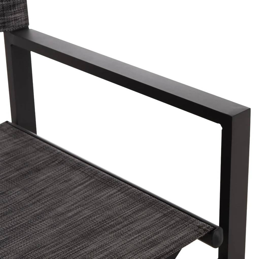 Καρέκλα - Πολυθρόνα Σκηνοθέτη DUPRE C5094.01 Γκρί Αλουμινίου 57x48,5x85,5Y εκ. 57x48.5x85.5 εκ.