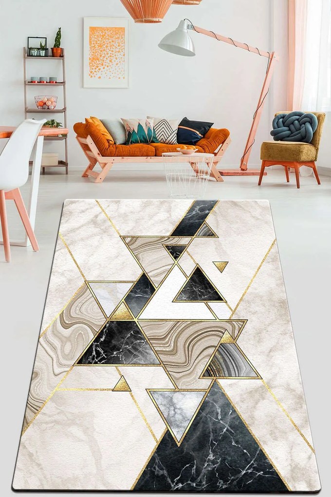 Χαλί Pyramid Ecru-Black Conceptum Hypnose 200X290cm