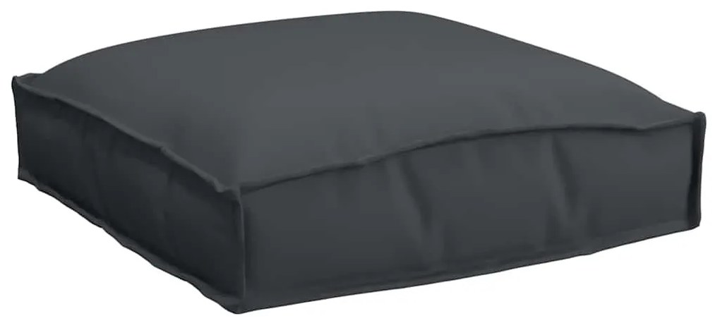 vidaXL Μαξιλάρι παλέτας για κάθισμα 6 pcs Μαύρο 40 x 40 x 8 εκ.