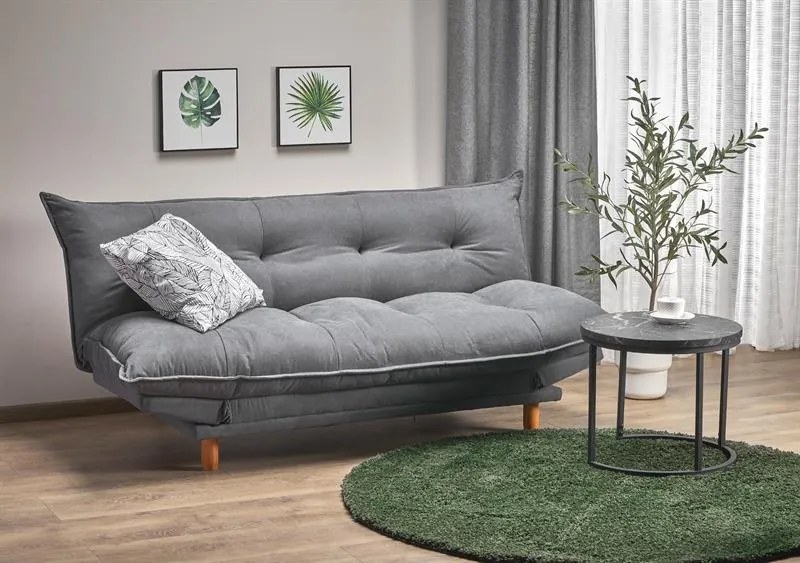 PILLOW folding sofa color: grey DIOMMI-60-29086