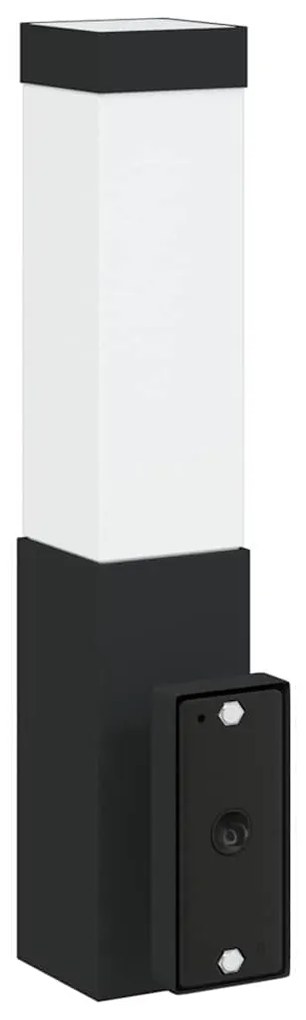 vidaXL Εξωτερικά Φωτιστικά Τοίχου 2 pcs Μαύρο 10.5 x 6 x 35 εκ.