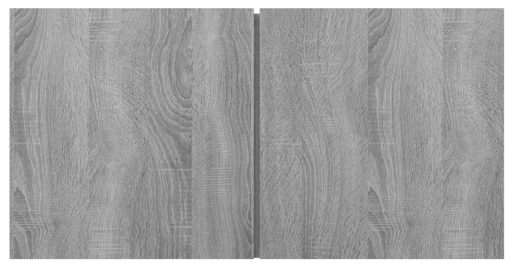 vidaXL Έπιπλα Τηλεόρασης Κρεμαστά 3 τεμ. Γκρι 60x30x30 εκ. Επεξ. Ξύλο
