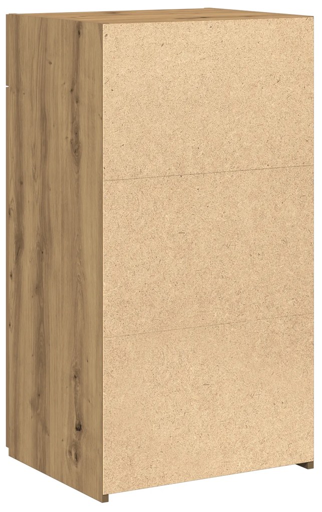 vidaXL Κονσόλα Artisan Δρυς 30x42,5x93 εκ. Κατασκευασμένη Ξυλεία