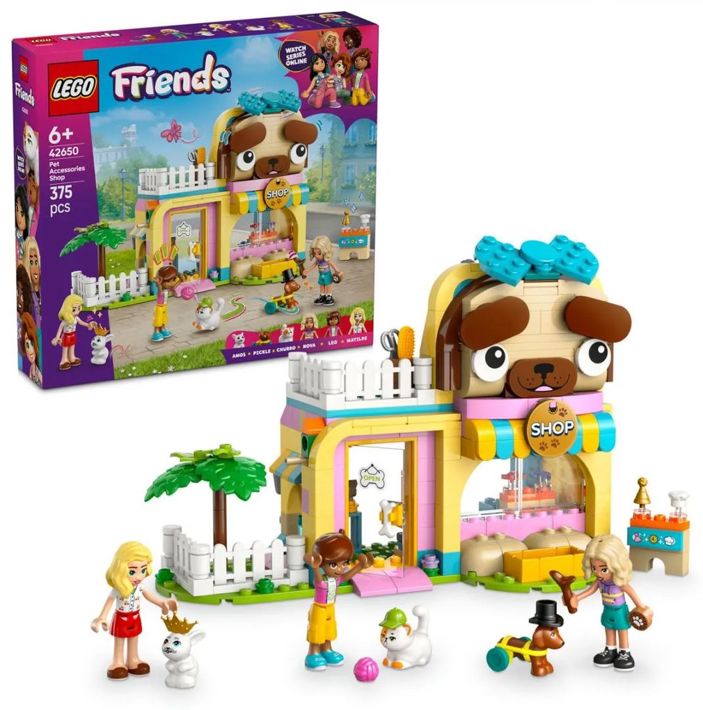 Lego 42650 Friends Pet Accessories Shop για 6+ Ετών 375τμχ