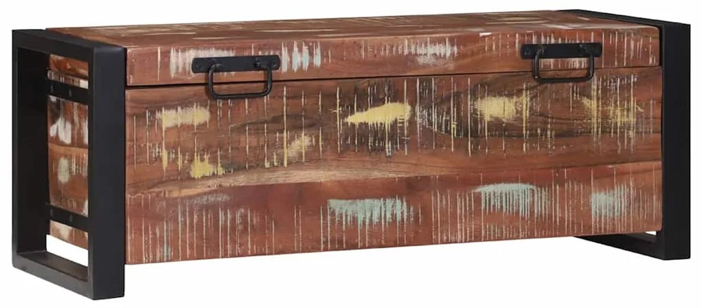 vidaXL Αποθηκευτικές Κάσες 80 x 30 x 30 εκ Μασίφ ανακυκλωμένο ξύλο