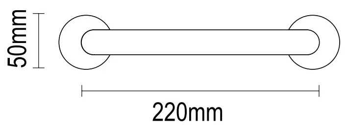 Λαβή Εξώθυρας Vio DP 04.PRO 850 ΝΙΚΕΛ ΜΑΤ-ΧΡΩΜΙΟ - 04.PRO850.Z9