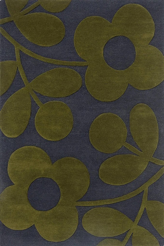 Χαλί Sprig Stem 063908 Marine Grey-Green Orla Kiely 250X350cm