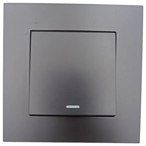 ΜΟΝΗ ΠΡΙΖΑ 9x9cm ΜΕ ΦΩΤΕΙΝΗ ΕΝΔΕΙΞΗ XC-1492-XC-1492