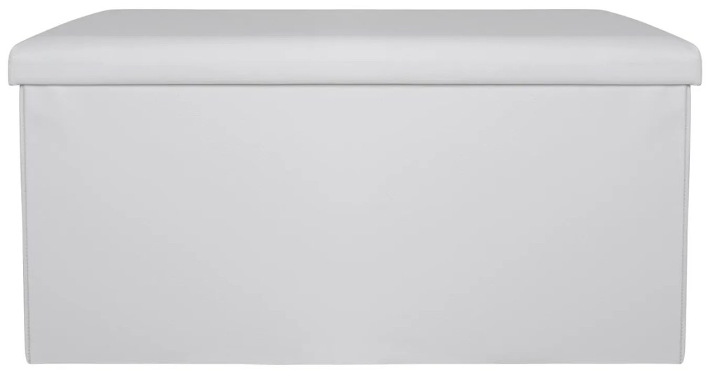 ΣΚΑΜΠΩ ΜΕ ΑΠΟΘΗΚΕΥΤΙΚΟ ΧΩΡΟ ALEX PU ΛΕΥΚΟ 80X40X40
