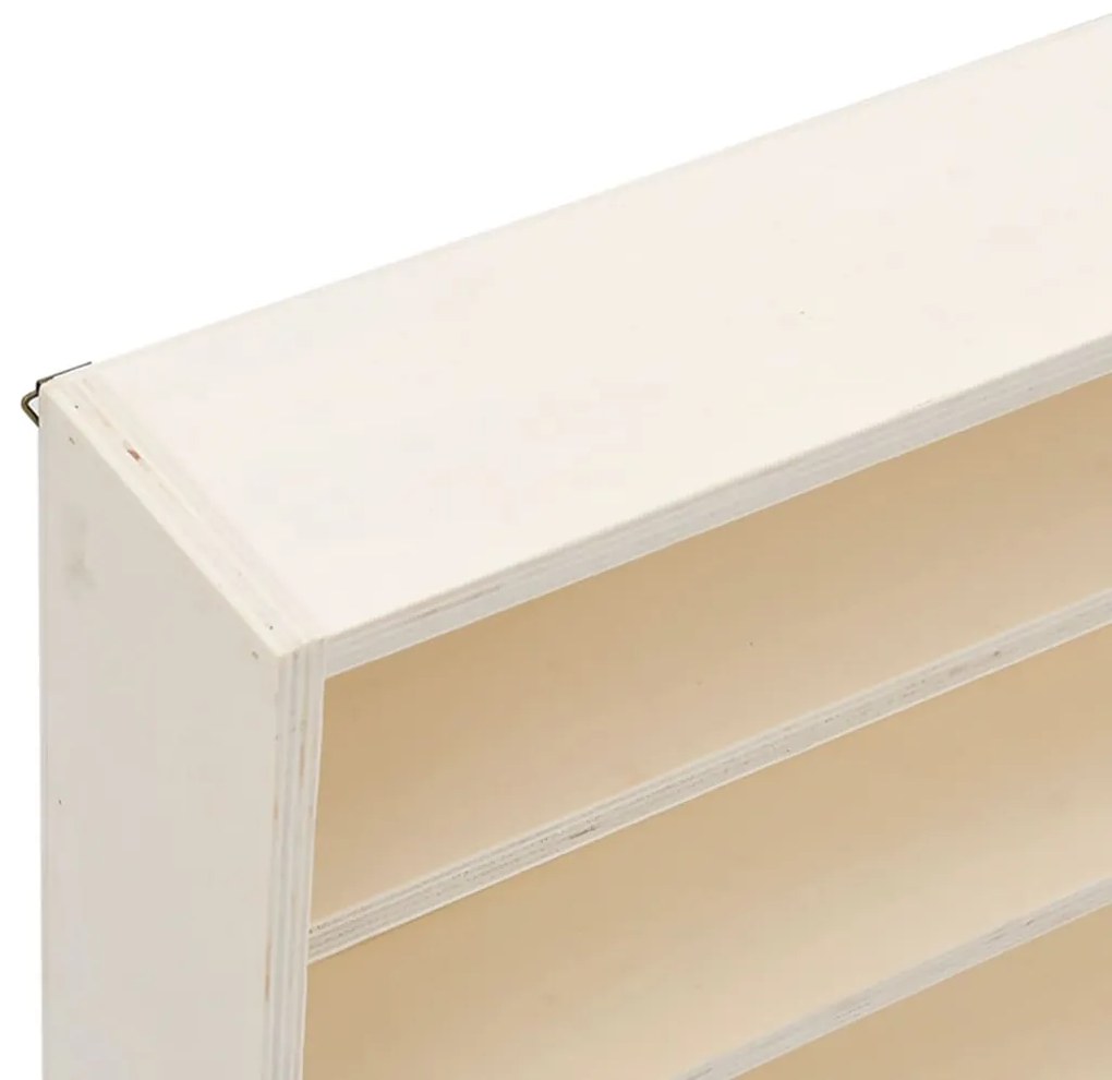 Ξύλινη συλλεκτική βιτρίνα με 6 ράφια 60x8,5x55 εκ. - Καφέ