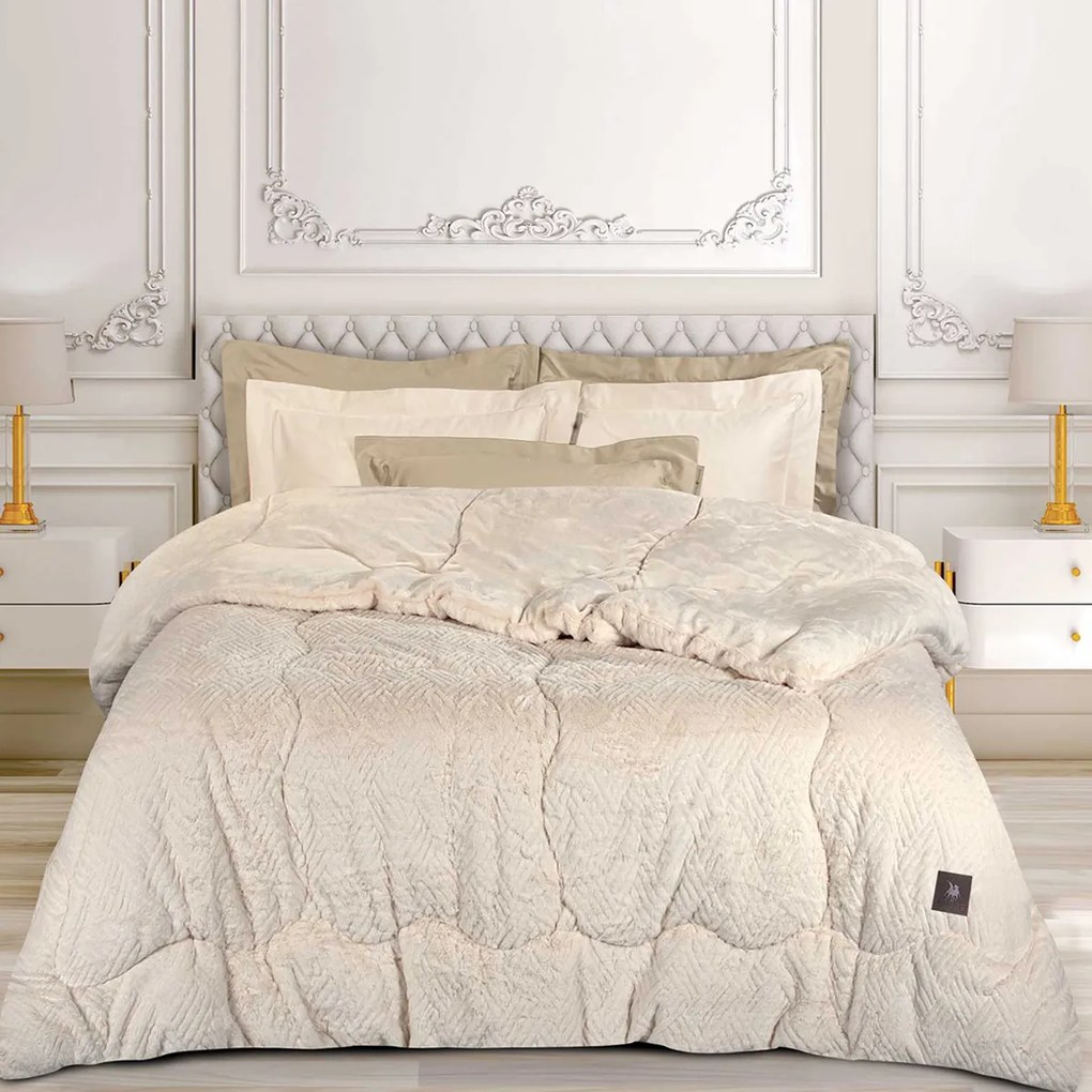 Κουβερτοπάπλωμα King Size (240x250) Greenwich Polo Club Essential 3952 Ivory