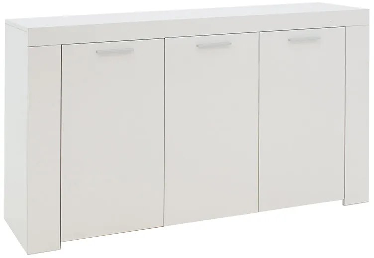 Μπουφές Joanna pakoworld λευκό 144x42x80εκ 235-000013