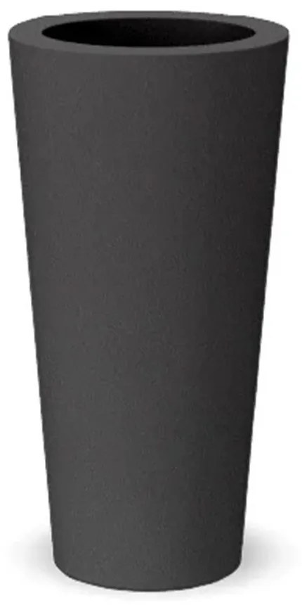 Κασπώ Ficus 60 JDNFC060ANNW Φ29x59cm 16lt Anthracite New Garden Πολυαιθυλένιο