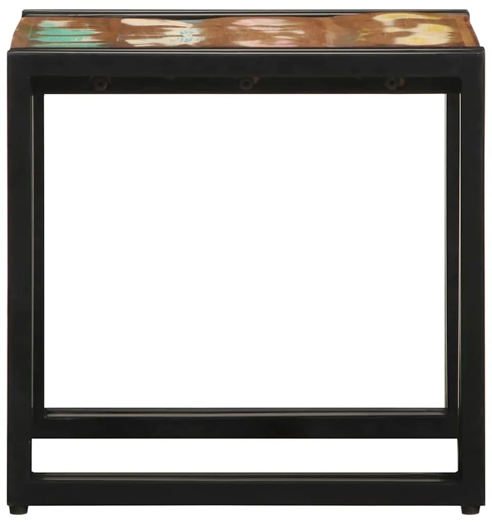 vidaXL Τραπεζάκι σαλονιού 40 x 40 x 38 cm Μασίφ ανακυκλωμένο ξύλο