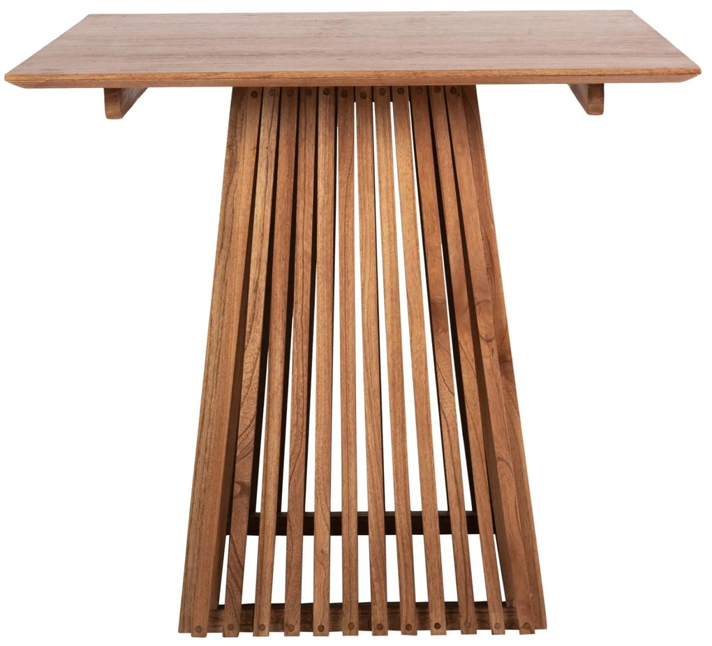 ΤΡΑΠΕΖΙ ΤΡΑΠΕΖΑΡΙΑΣ ΤΕΤΡΑΓΩΝΟ FRANTZ ΜΑΣΙΦ MINDI ΞΥΛΟ 80x80x75Y εκ.