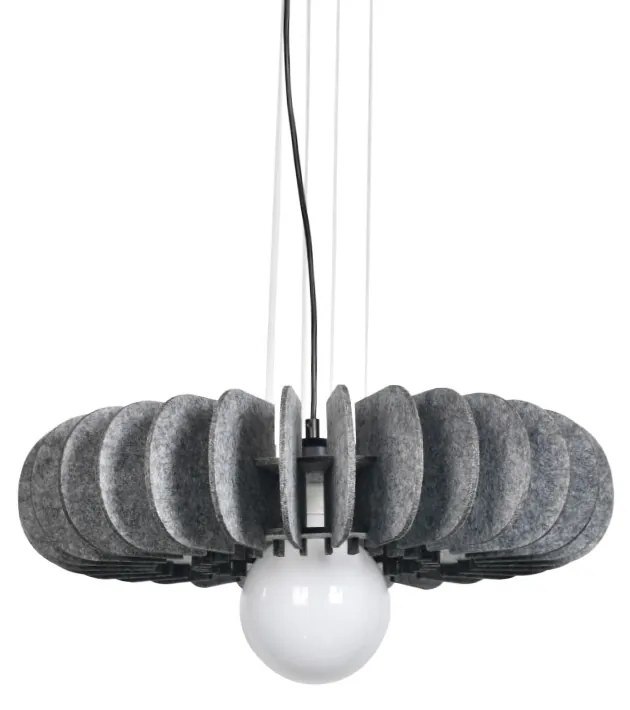 Acoustic Light 1xE27 Pendant Light D:50x12cm 4059