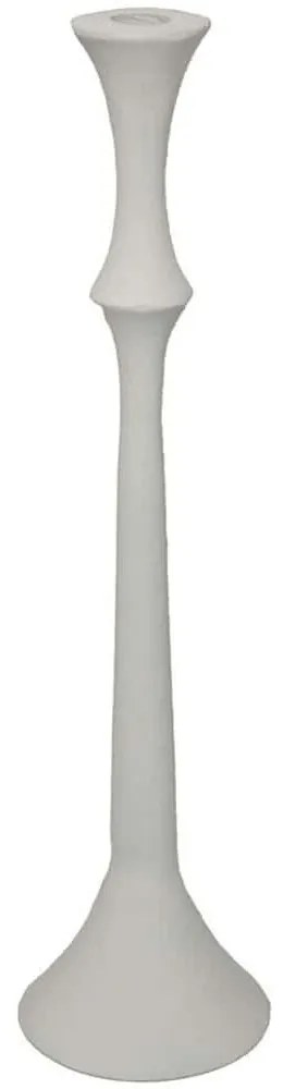 Κηροπήγιο Finton 032543 11x11x45cm White Αλουμίνιο
