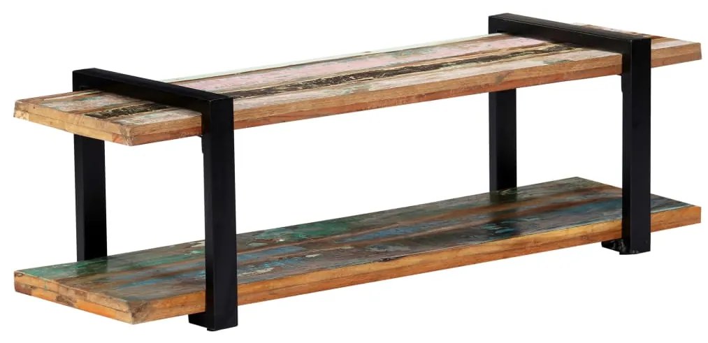 vidaXL Έπιπλο Τηλεόρασης 130 x 40 x 40 εκ. από Μασίφ Ανακυκλωμένο Ξύλο