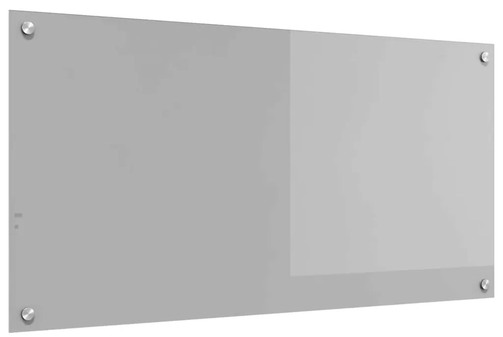 vidaXL Πίσω Πάνελ Κουζίνας Ανοιχτό γκρι 100 x 50 x 0.6 εκ.