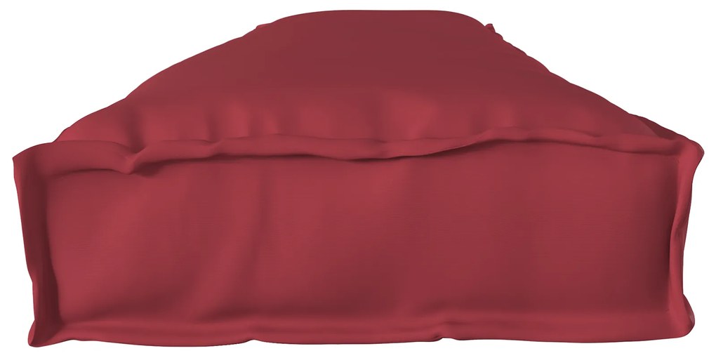 vidaXL Μαξιλάρι Παγκάκι Κρασιού Κόκκινο 200x40x8 εκ. Υφασμάτινη Όξφορντ