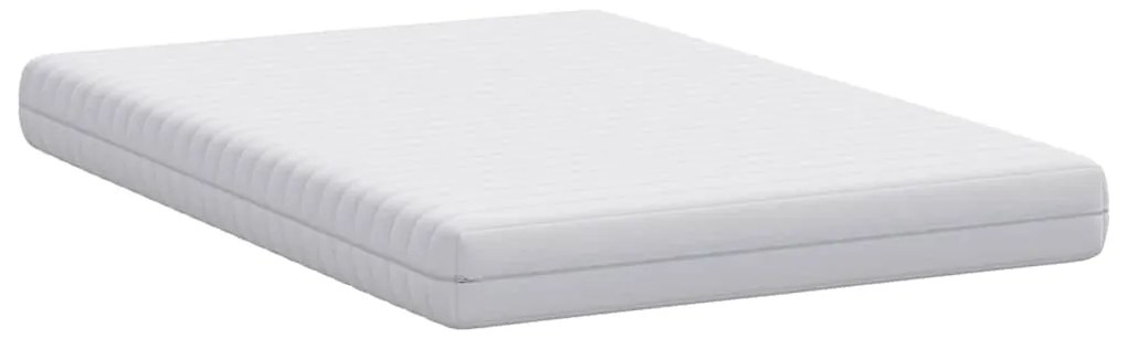 vidaXL Στρώμα Λευκό 140 x 200 cm Τσέπες ελατηρίων