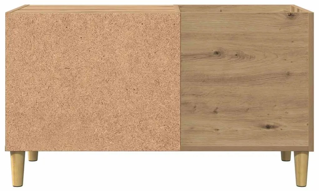 vidaXL ντουλάπι δίσκων  Δρυς τεχνίτης 84,5x38x48 cm Κατασκευασμένο ξύλο