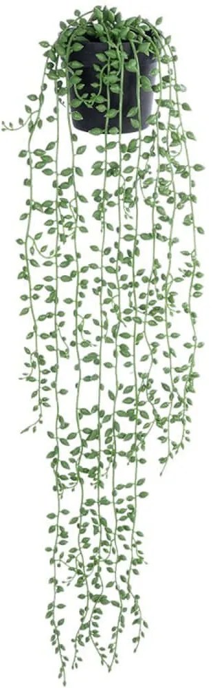 Τεχνητό Κρεμαστό Φυτό Lover's Tears 20882 Φ15x70cm Green GloboStar Πολυαιθυλένιο