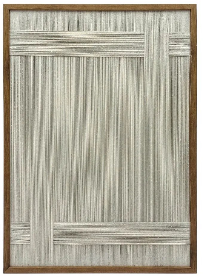 Πίνακας Με Κορνίζα (50x70) Espiel Μπεζ NIM116