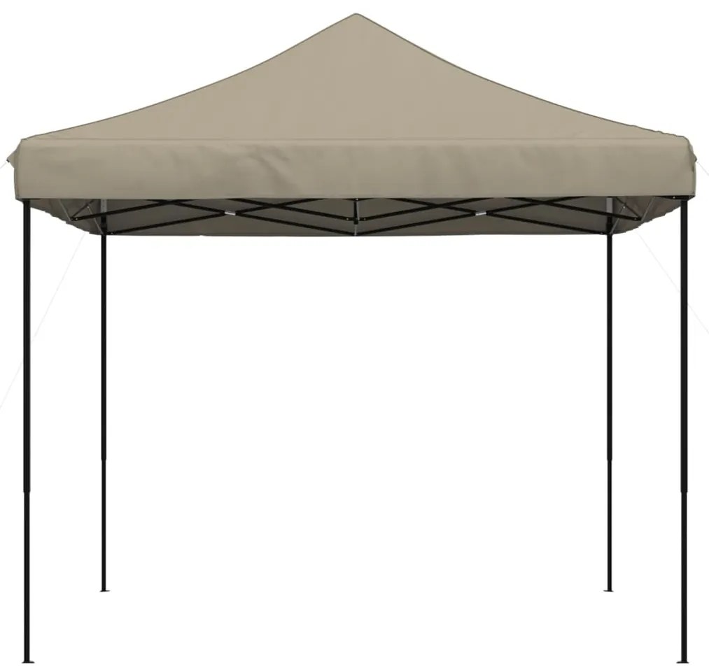 vidaXL Τέντα Εκδηλώσεων Πτυσσόμενη Pop-Up Taupe 292 x 292 x 315 εκ.