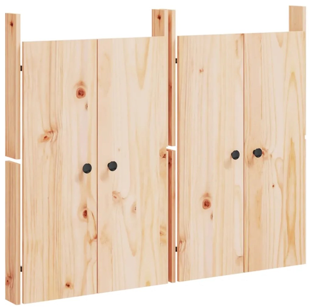 vidaXL Πόρτες Κουζίνας Εξ. Χώρου 2 τεμ. 50x9x82 εκ. Μασίφ Πεύκο