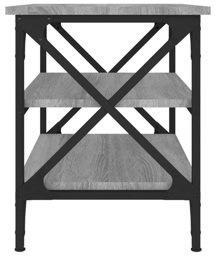 Βοηθητικό Τραπέζι Γκρι Sonoma 55x38x45 εκ. Επεξεργασμένο Ξύλο - Γκρι