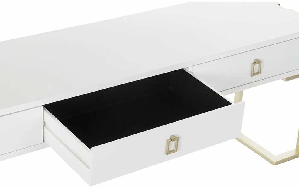 Τραπεζάκι Καφέ DKD Home Decor Μέταλλο Ξύλο (150 x 36 x 48 cm)