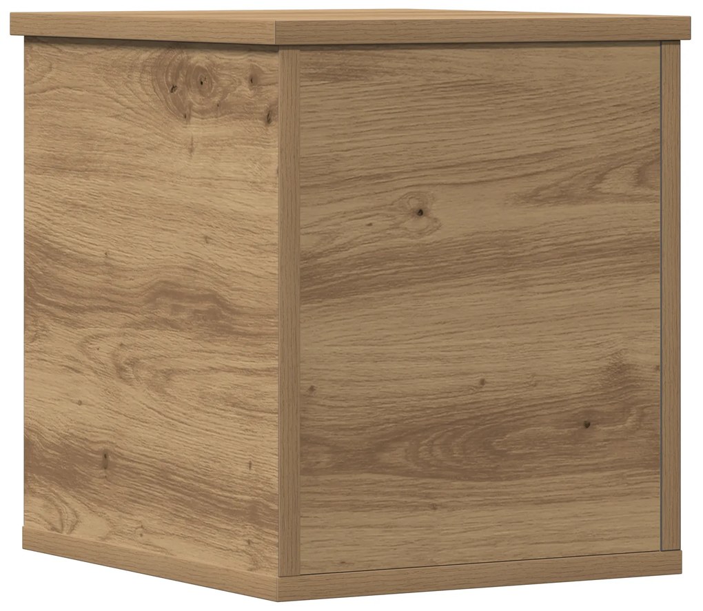 vidaXL Κουτί Αποθήκευσης Artisan Oak 30x35x35 εκ, Φτιαγμένο από Επεξεργασμένο Ξύλο