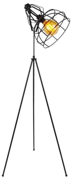 Φωτιστικό Δαπέδου Cell Fylliana Μαύρο 55x55x150 εκ. 55x55x150 εκ.