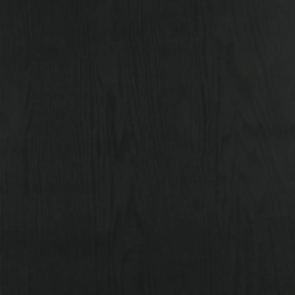 vidaXL Μεμβράνες Πόρτας Αυτοκόλλητες 2 τεμ. Σκούρο Ξύλο 210x90 εκ. PVC