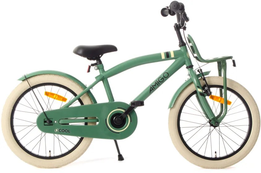 2Cool 20 Inch Boys Coaster Brake GreenAMIGO