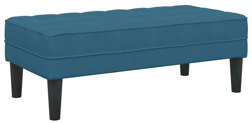 vidaXL Σετ Καναπέ 2 pcs Μπλε 173 x 131 x 67 εκ Βελούδο