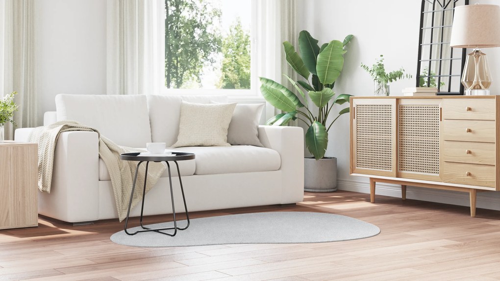 vidaXL Χαλί Γκρι 120 x 170 cm Πολυεστέρας