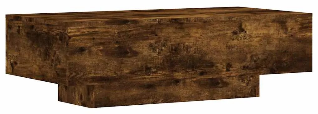 vidaXL Τραπεζάκι Σαλονιού Καπνιστή Δρυς 100x49,5x31 εκ. Επεξεργ. Ξύλο