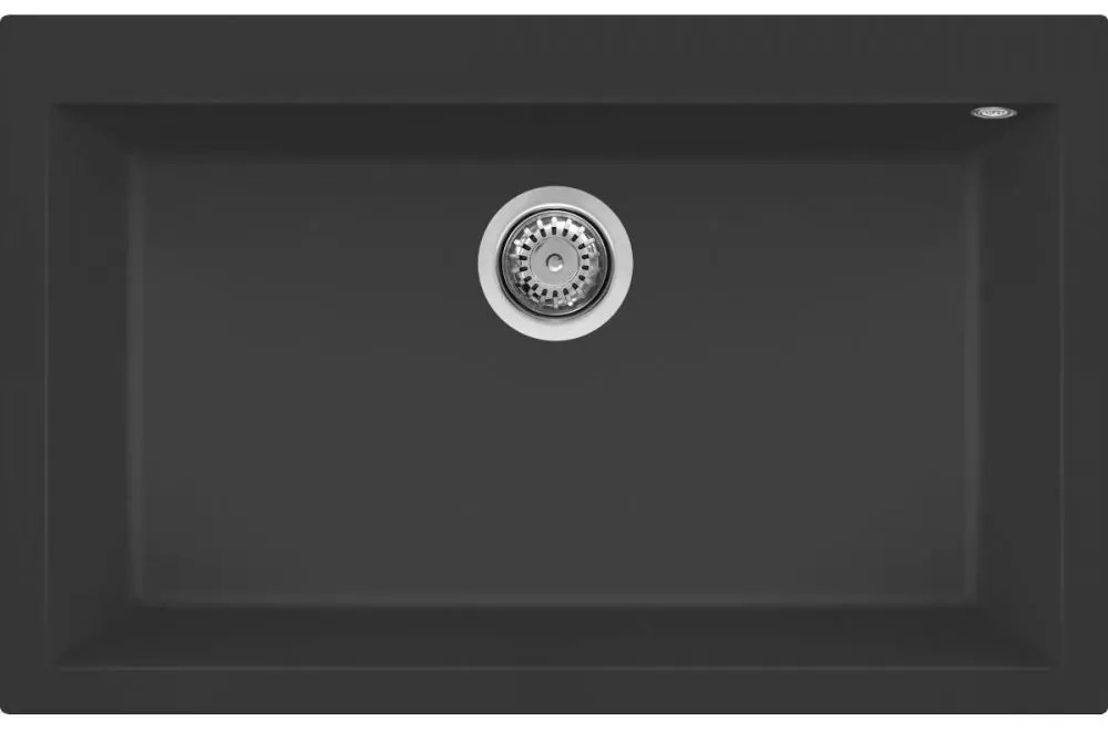 KARAG QUADRA Νεροχύτης κουζίνας QUADRA 130 Tortora 43 ELLECI 79x50cm KARAG-8032861041795