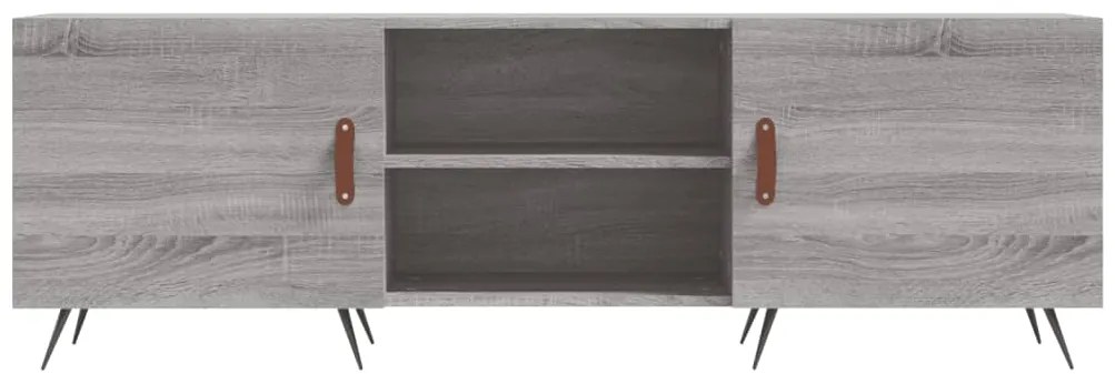 vidaXL Έπιπλο Τηλεόρασης Γκρι Sonoma 150x30x50 εκ. από Επεξεργ. Ξύλο